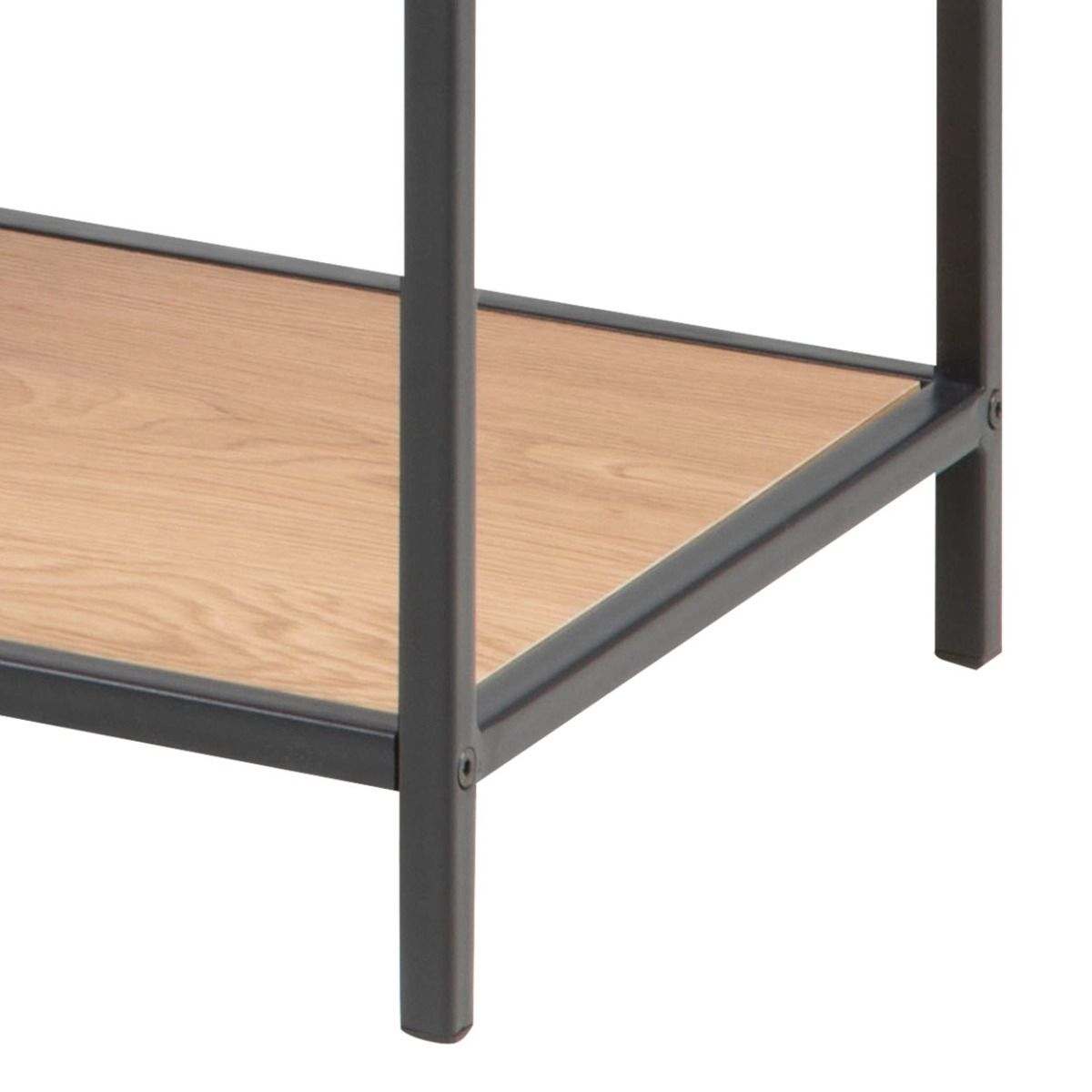 Seaford avohylly 6 tammi-musta 114x35x78cm