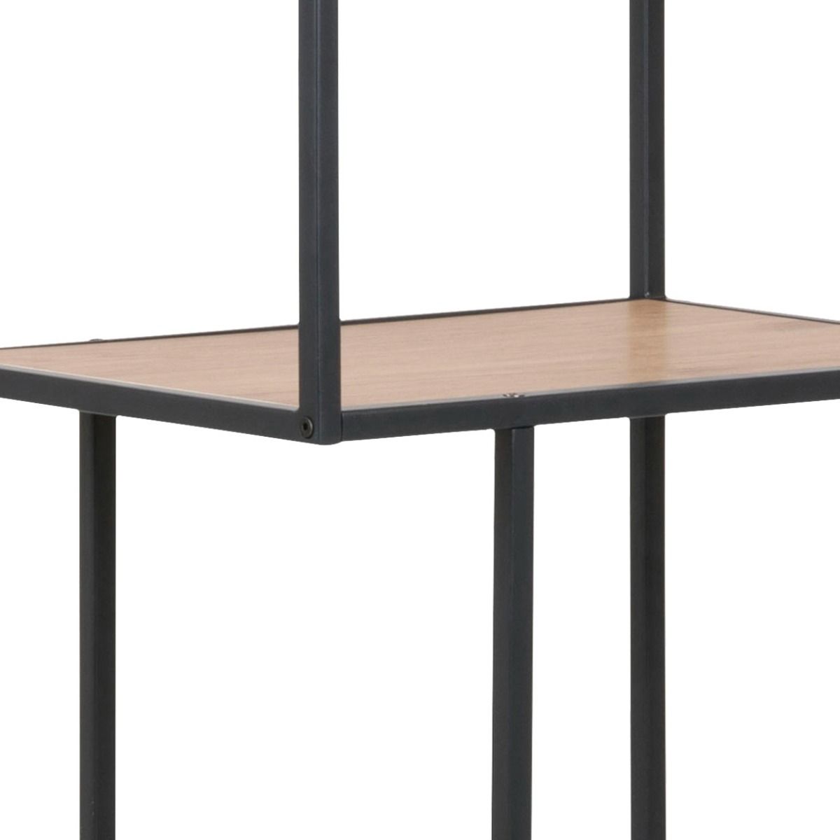 Seaford avohylly 5 tammi-musta 77x35x185 cm