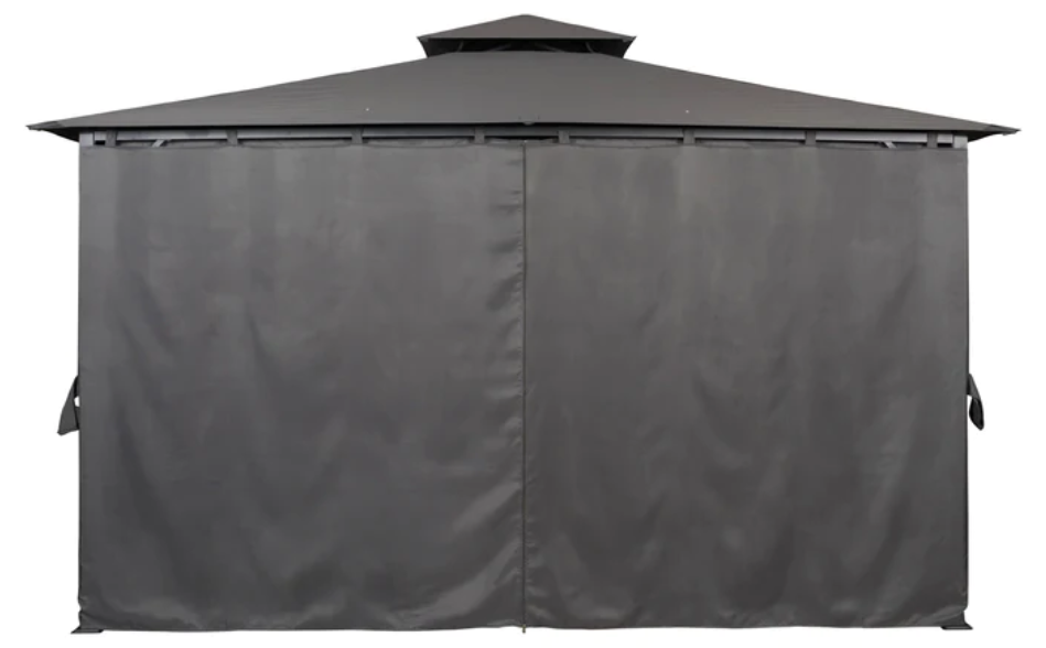 Roma paviljonki 3x4m, harmaa