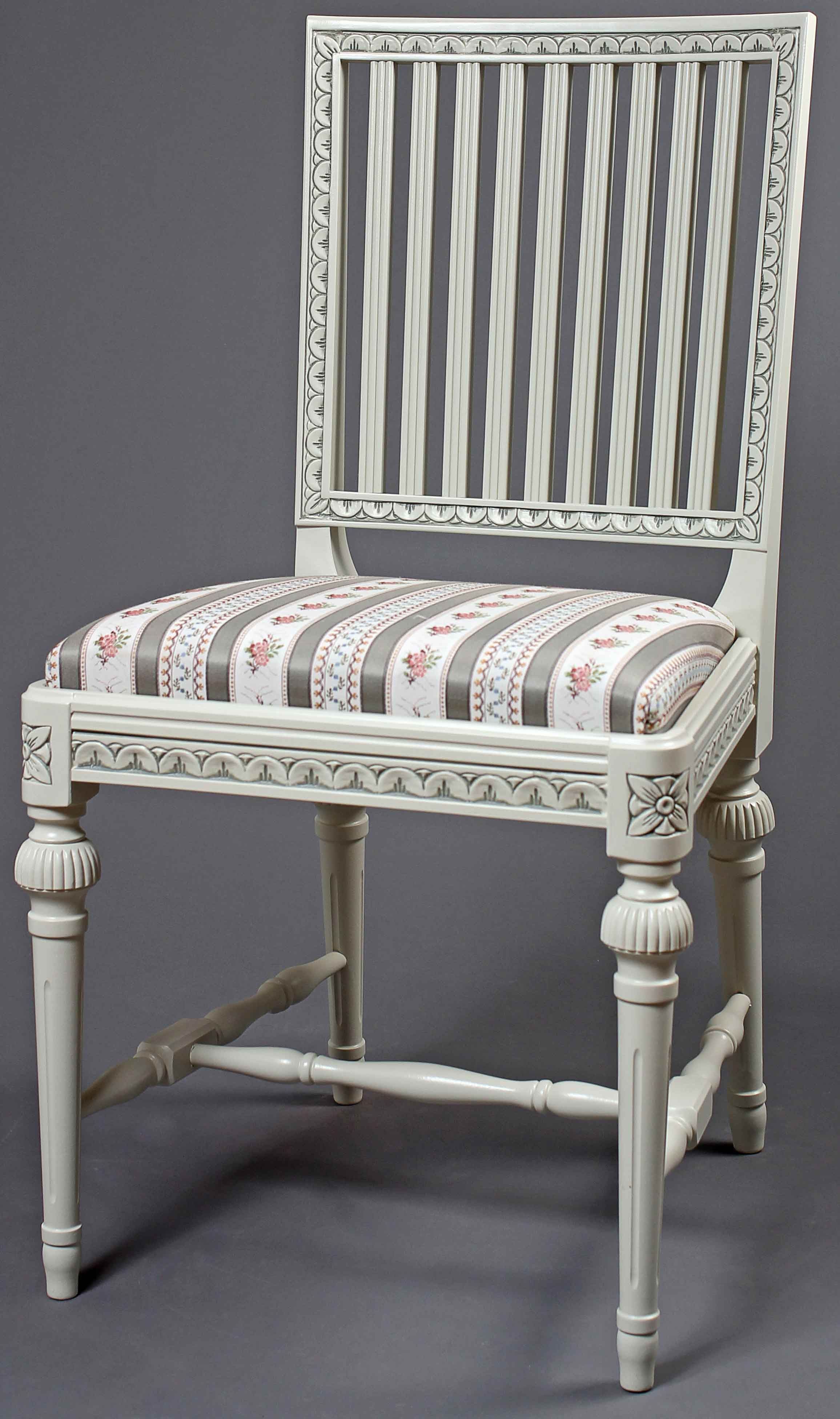 Laitala Kustavilainen tuoli, paljon värejä