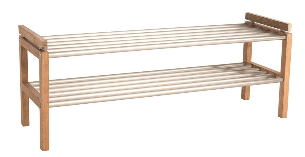 Rowico Confetti-kenkähylly metalliyksityiskohdin, musta