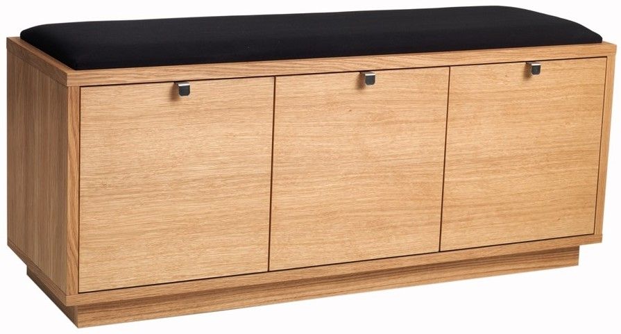 Rowico Confetti-istuinpenkki 3, tammi/musta kangas