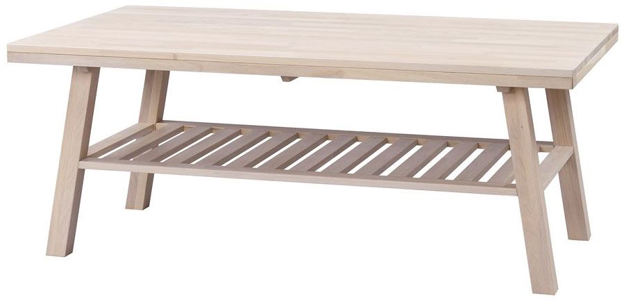 Rowico Brooklyn-sohvapöytä, valkopesty tammi