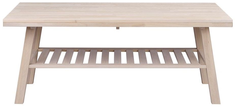 Rowico Brooklyn-sohvapöytä, valkopesty tammi