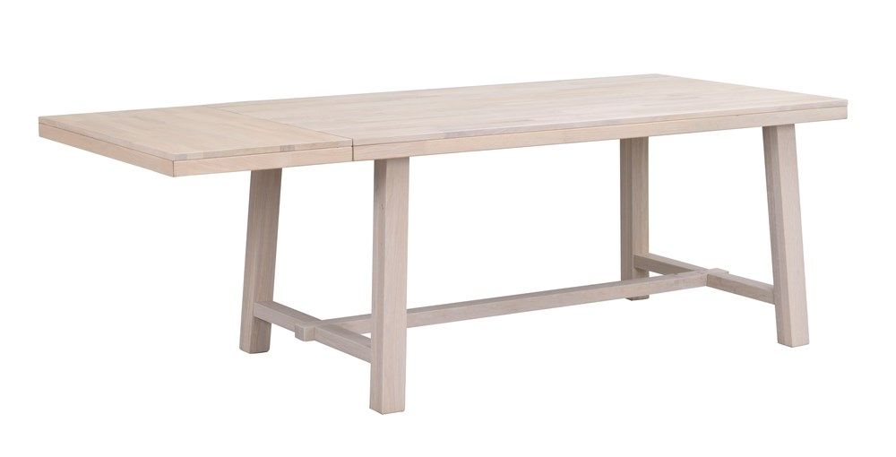 Rowico Brooklyn ruokapöytä 170x95cm, valkopesty-tammi