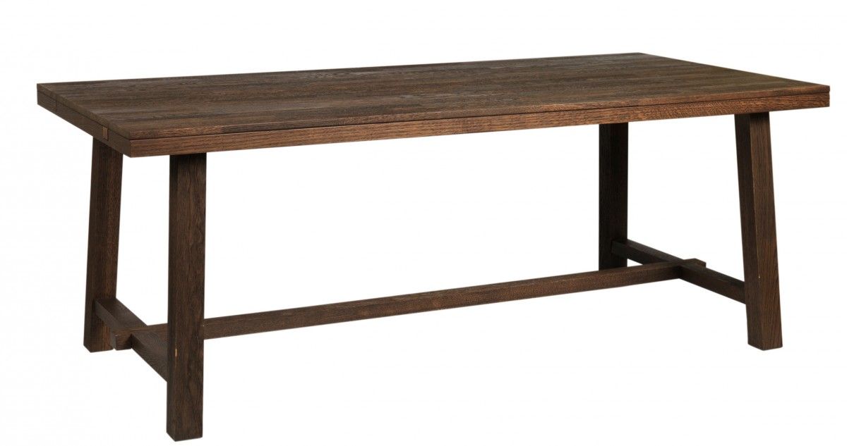 Rowico Brooklyn ruokapöytä 170x95cm, savutammi