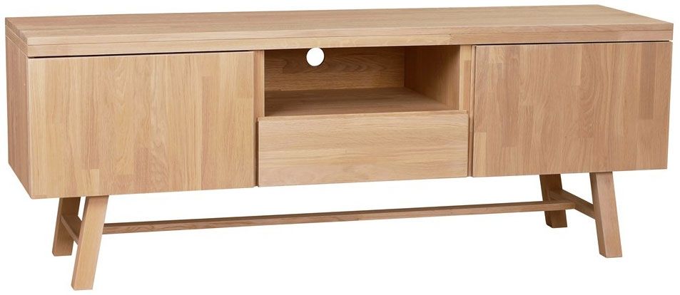 Rowico Brooklyn tv-taso, lakattu tammi