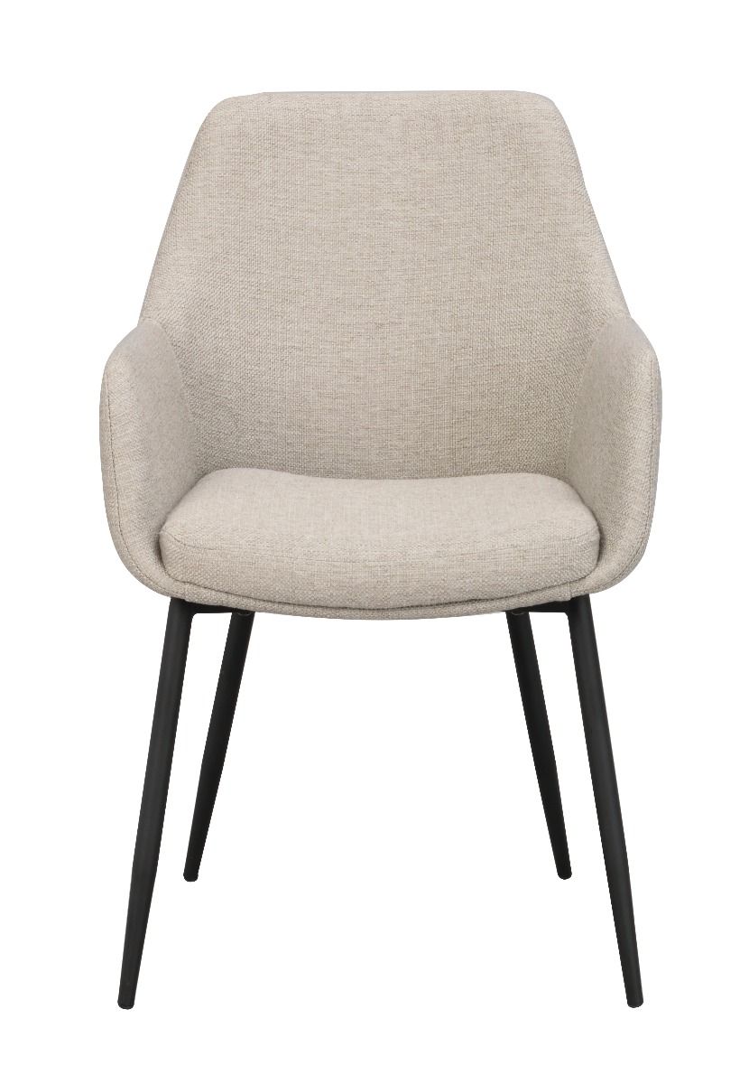 Rowico Reily nojatuoli, beige/musta