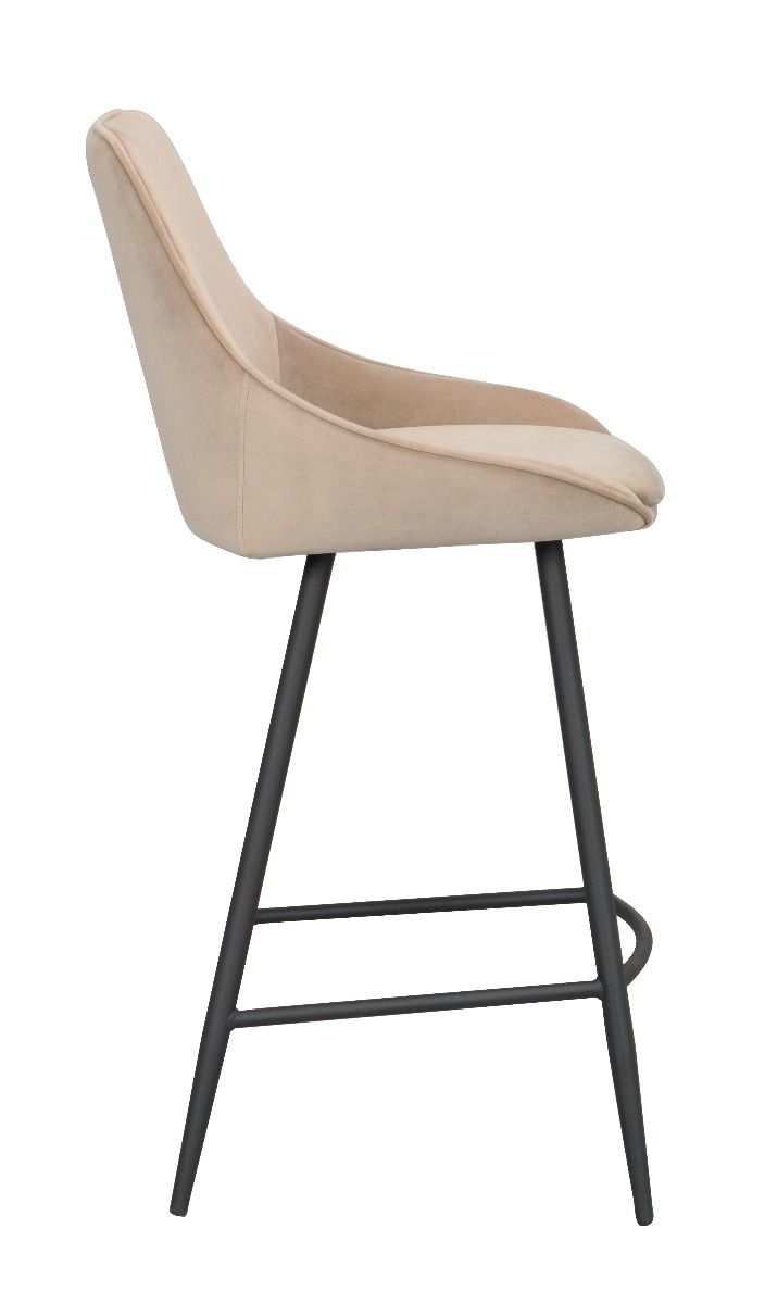 Rowico Sierra baarijakkara, beige sametti/musta