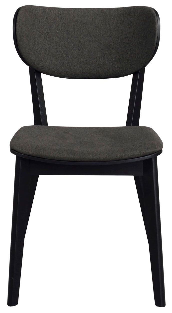 Rowico Kato tuoli, musta/ tummanharmaa