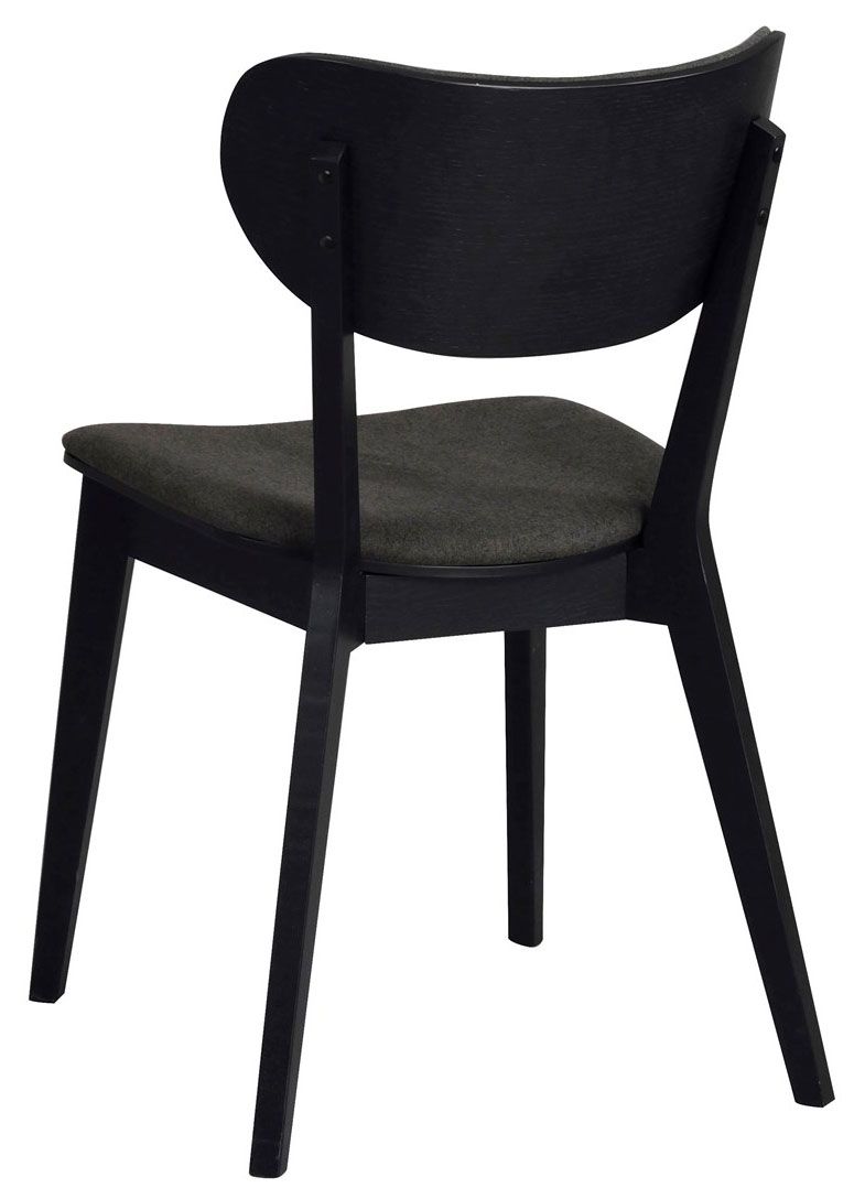 Rowico Kato tuoli, musta/ tummanharmaa