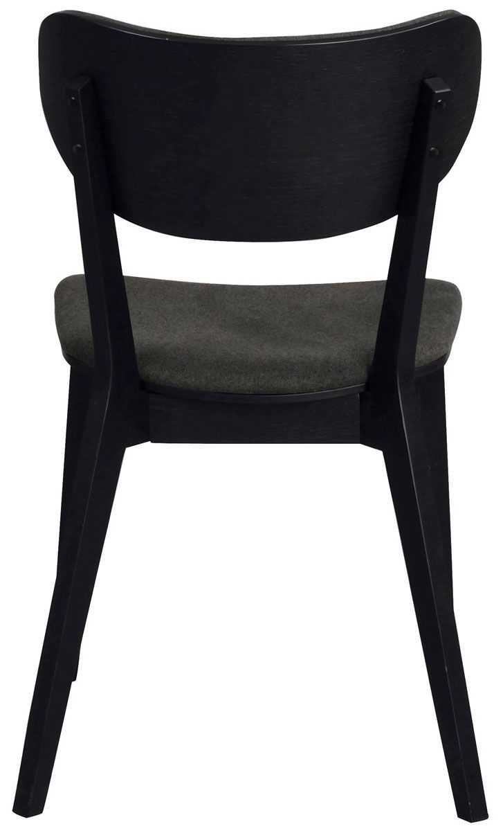 Rowico Kato tuoli, musta/ tummanharmaa