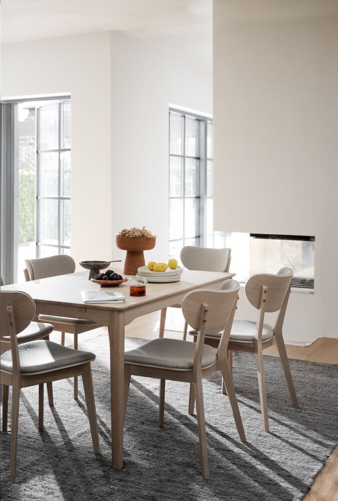 Rowico Kato tuoli valkopesty tammi