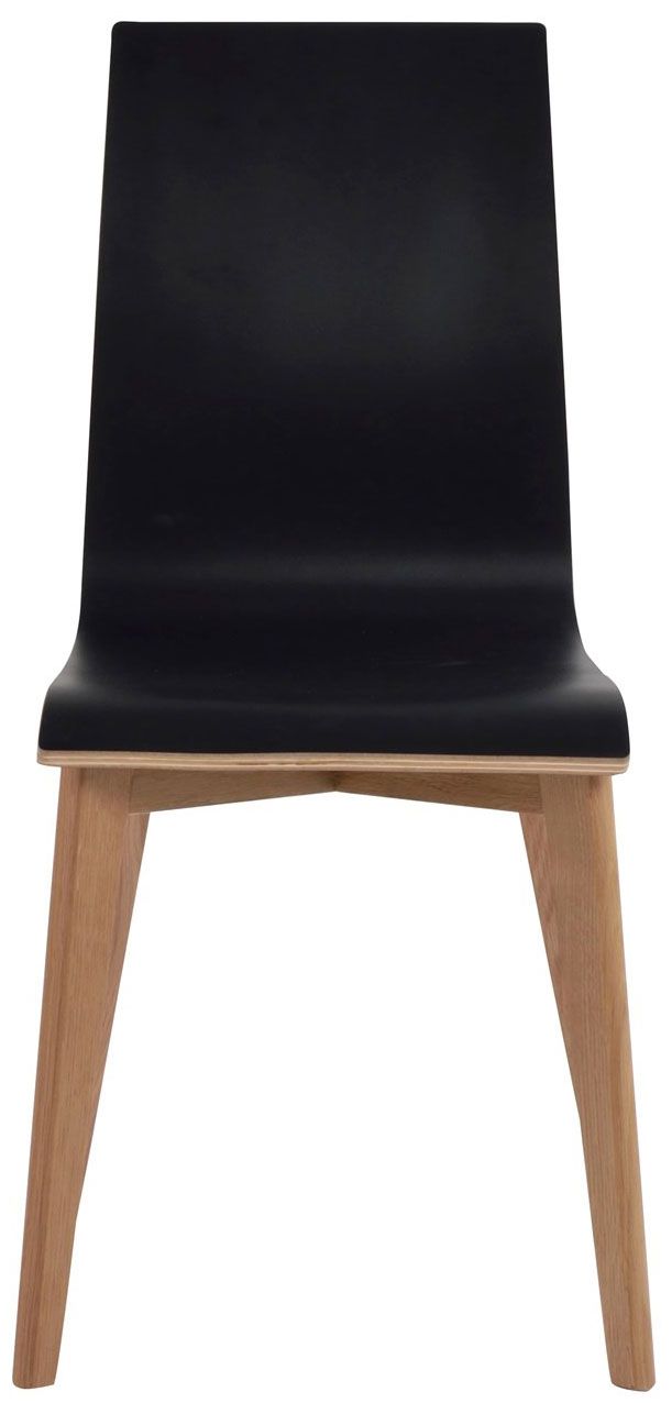 Rowico Gracy ruokapöydän tuoli, musta laminaatti/ tammi