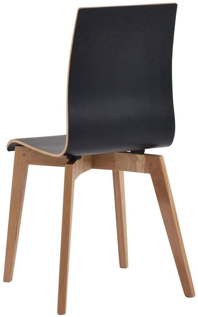 Rowico Gracy ruokapöydän tuoli, musta laminaatti/ tammi
