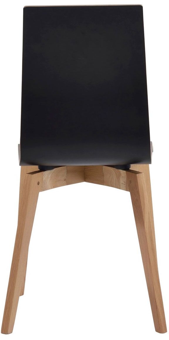 Rowico Gracy ruokapöydän tuoli, musta laminaatti/ tammi