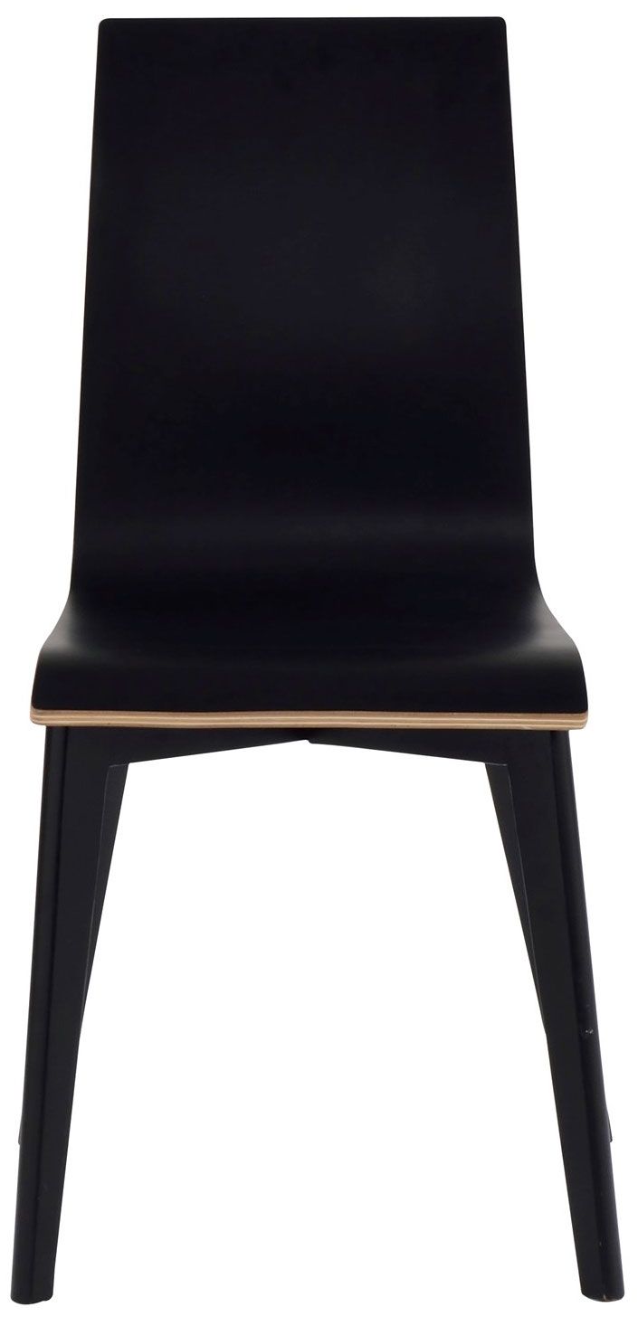Rowico Gracy ruokapöydän tuoli, musta laminaatti/ musta