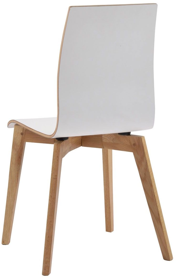 Rowico Gracy ruokapöydän tuoli, valkoinen laminaatti/ tammi