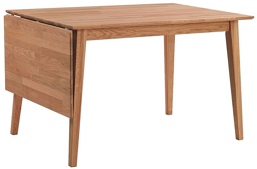 Rowico Filippa ruokapöytä klaffilla 120cm, öljytty tammi