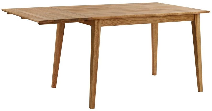 Rowico Filippa ruokapöytä klaffilla 120cm, öljytty tammi