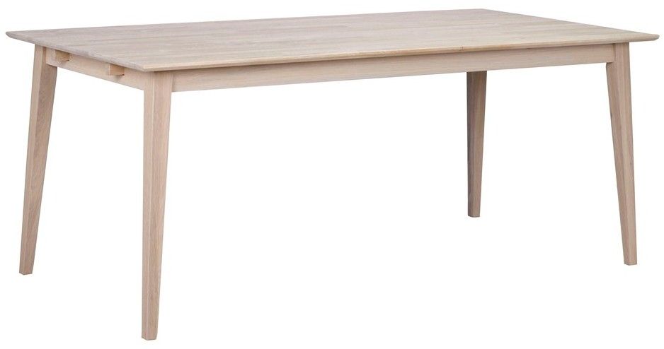 Rowico Filippa ruokapöytä 180cm, valkopesty tammi