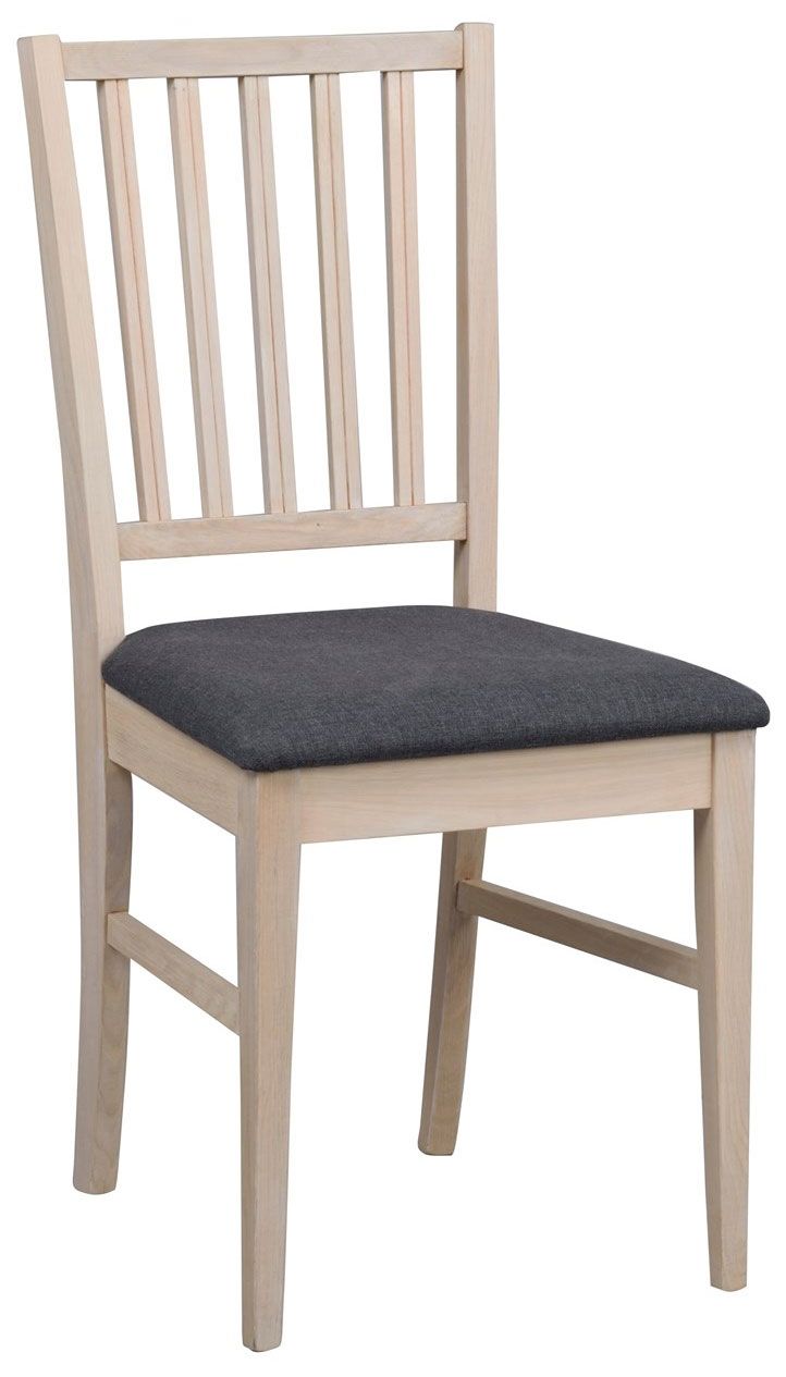 Rowico Filippa ruokapöydän tuoli, valkopesty tammi/ harmaa