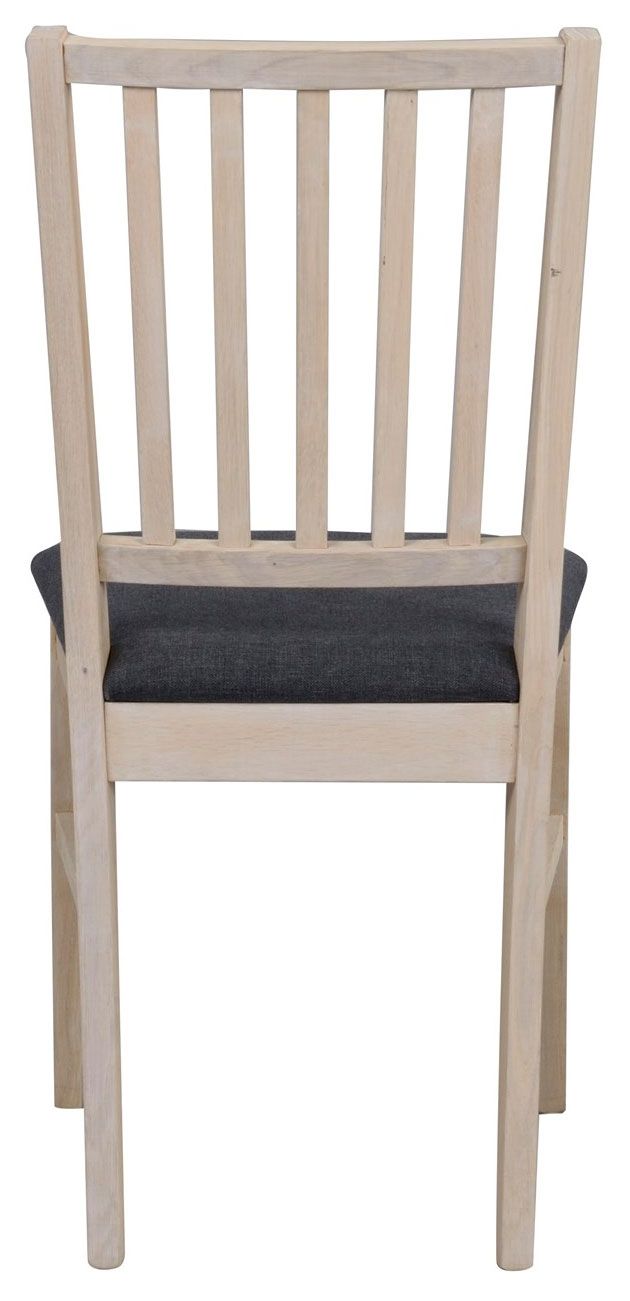 Rowico Filippa ruokapöydän tuoli, valkopesty tammi/ harmaa