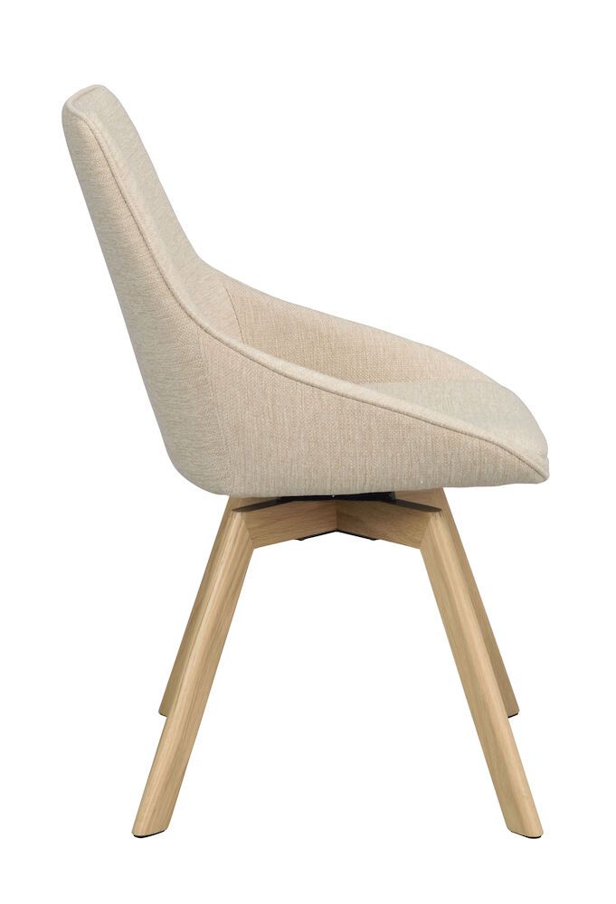 Rowico Alison tuoli vaalea beige, tammijalat