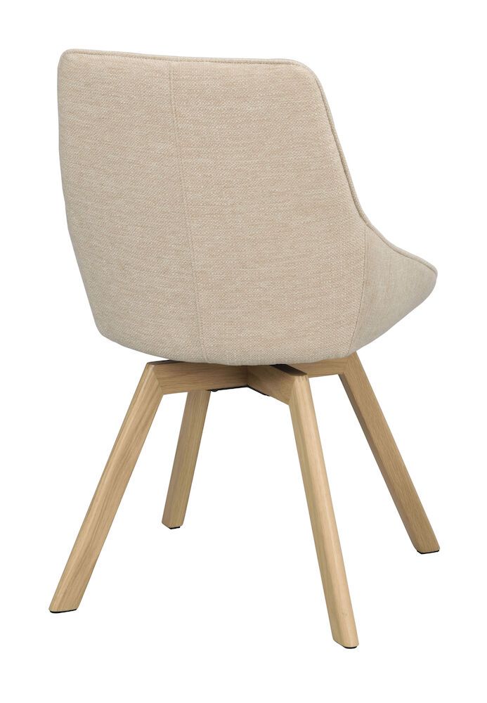 Rowico Alison tuoli vaalea beige, tammijalat