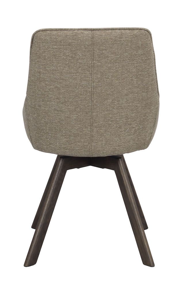 Rowico Alison tuoli tumma beige, ruskeat tammijalat