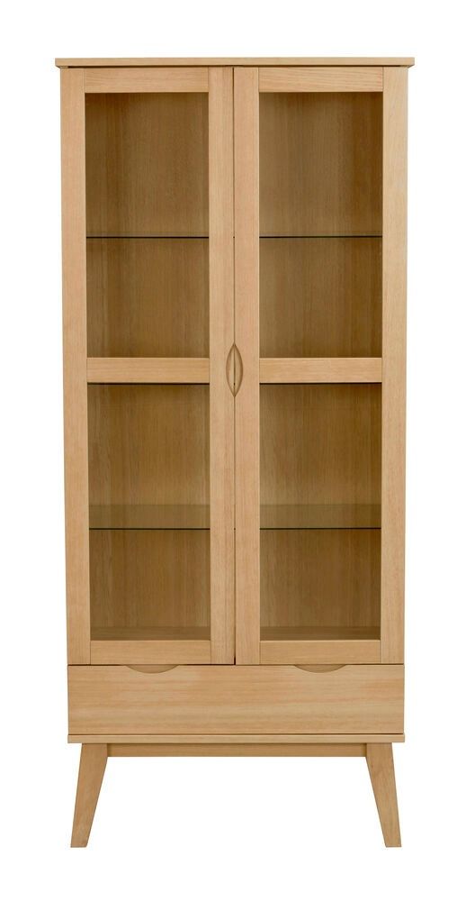 Rowico Filippa korkea vitriini, tammi