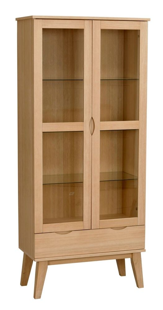 Rowico Filippa korkea vitriini, tammi