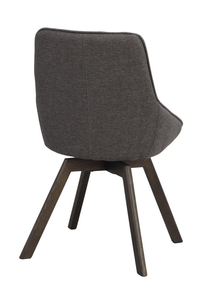 Rowico Alison ruokapöydän tuoli, harmaa / ruskea tammi