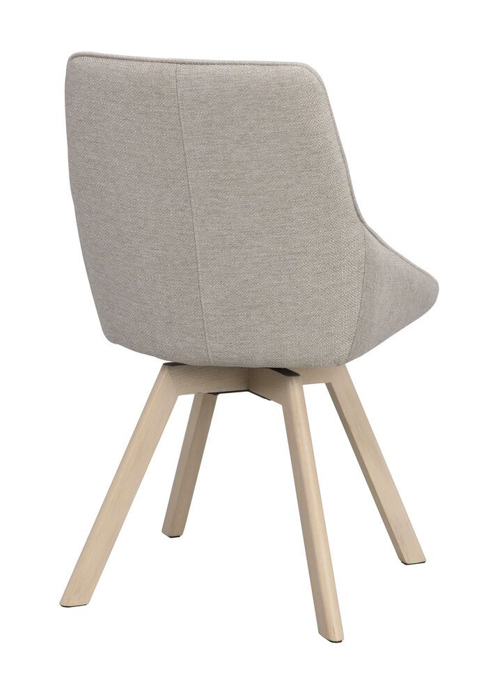 Rowico Alison ruokapöydän tuoli, beige/valkopesty tammi