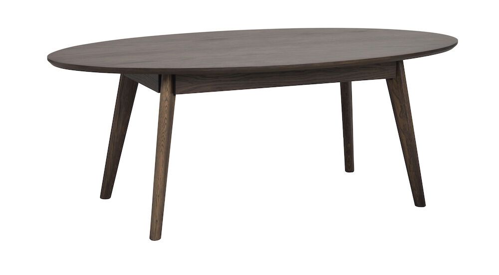 Rowico Yumi ovaali sohvapöytä, ruskea tammi