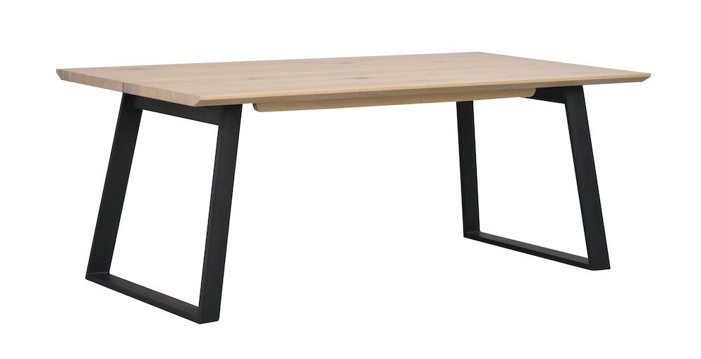 Rowico Melville ruokapöytä 210x95cm, valkopesty tammi