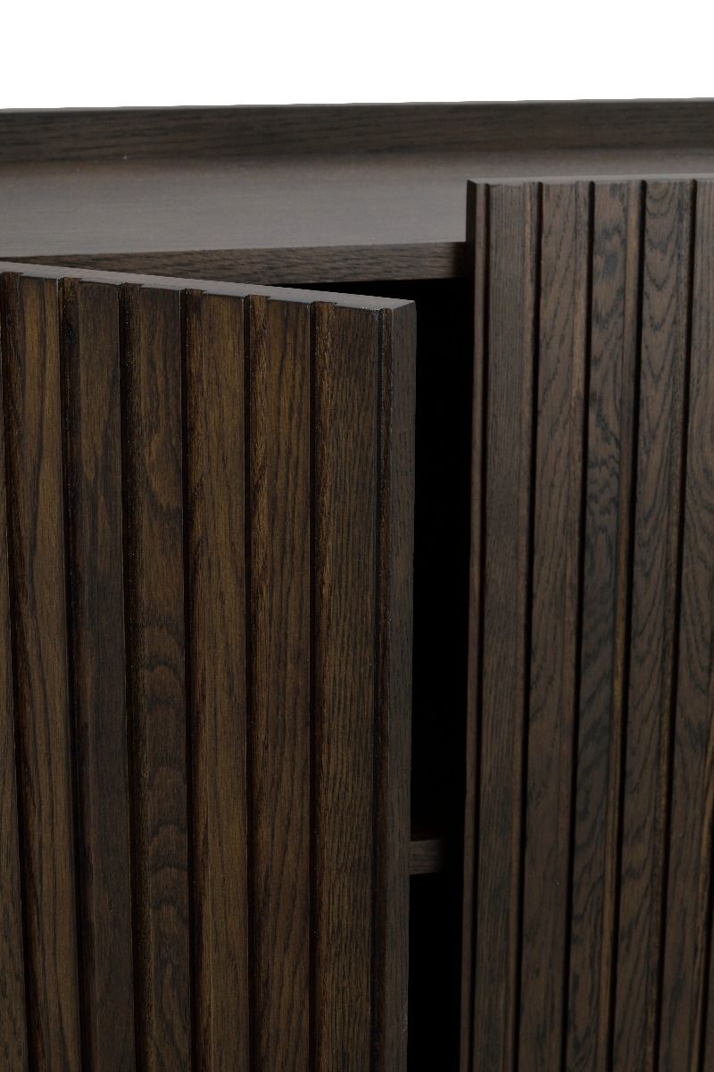 Rowico Halifax Kaappi, ruskea/musta