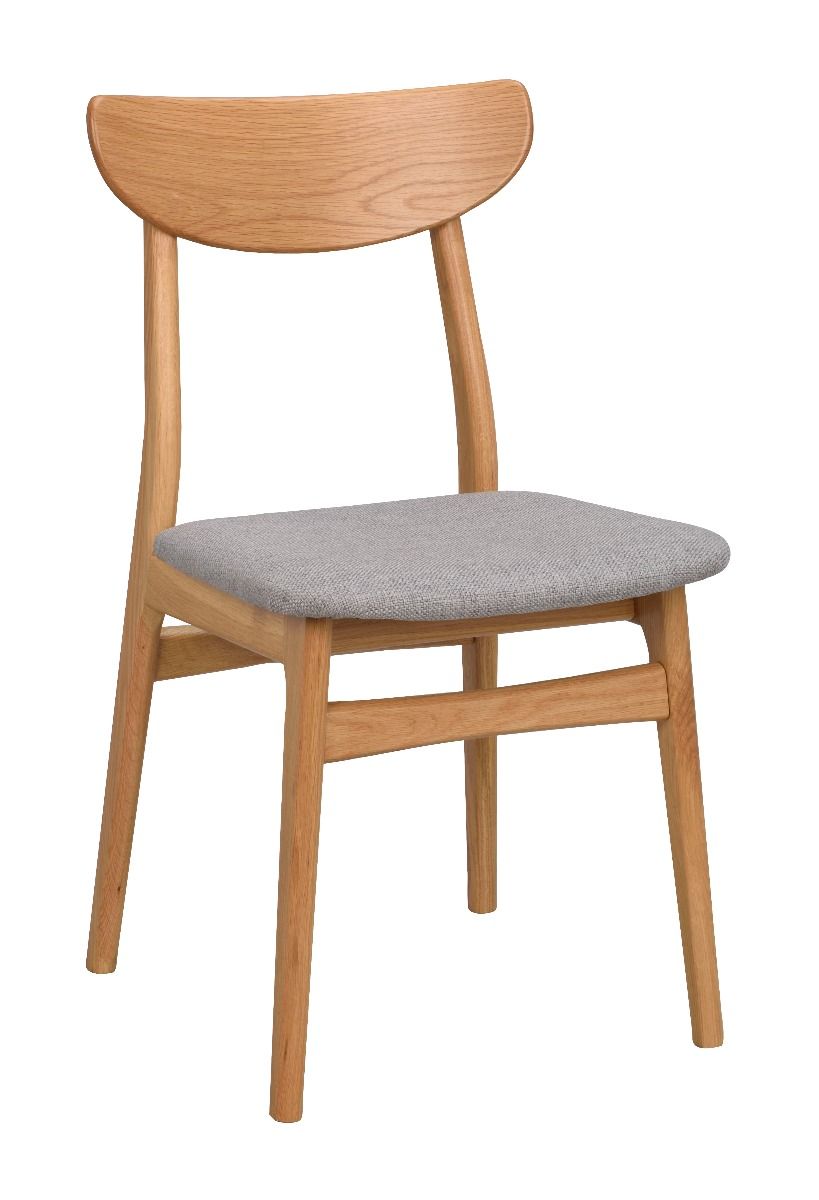 Rowico Rodham tuoli, tammi/vaaleanharmaa