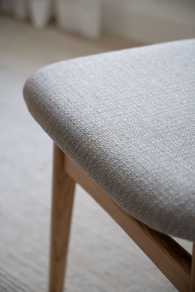 Rowico Rodham tuoli, tammi/harmaa beige