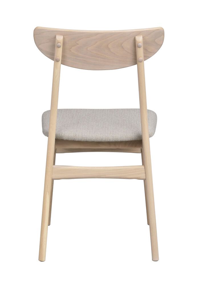 Rowico Rodham tuoli, valkopesty tammi/harmaa beige