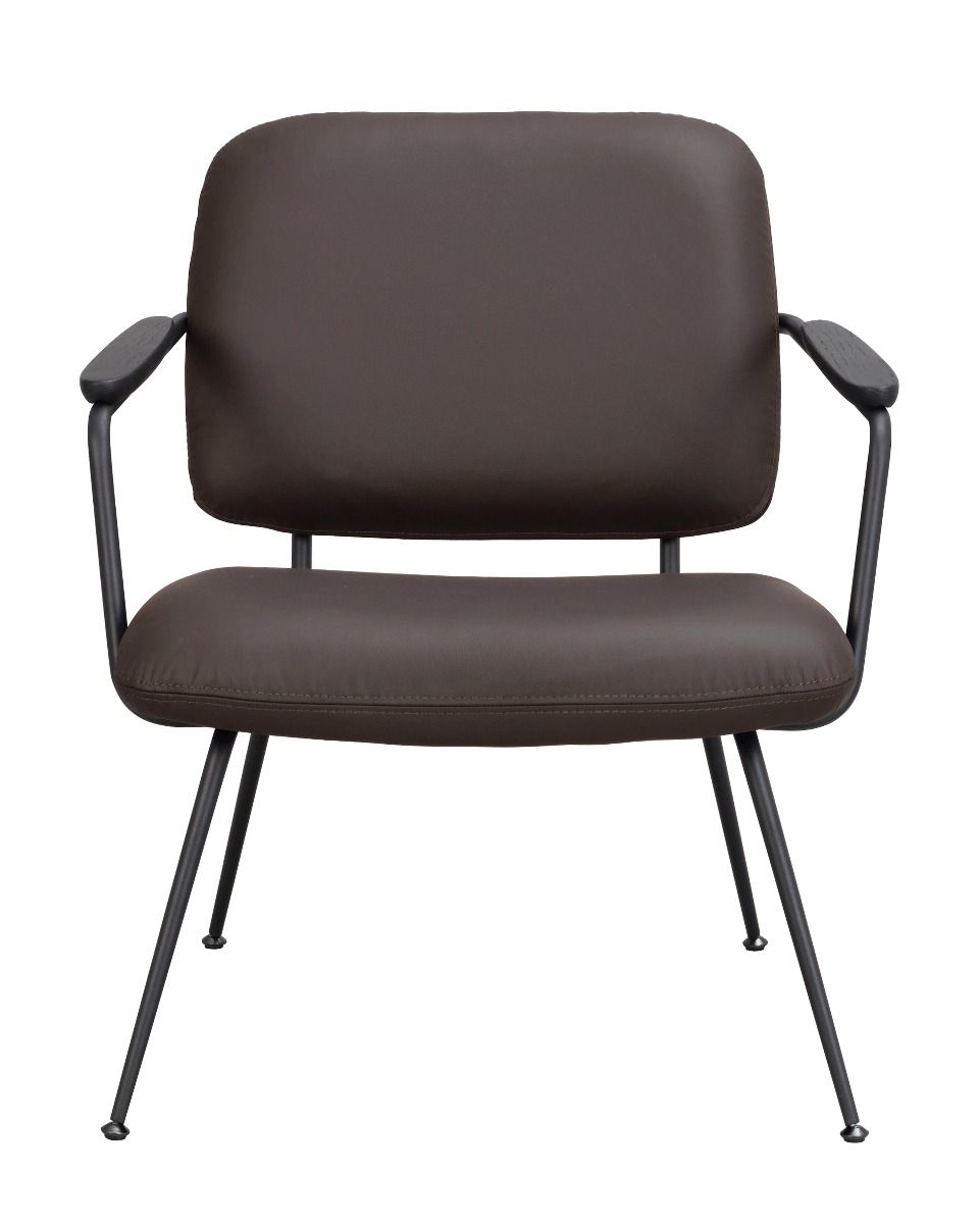 Rowico Prescott tuoli, ruskea nahka