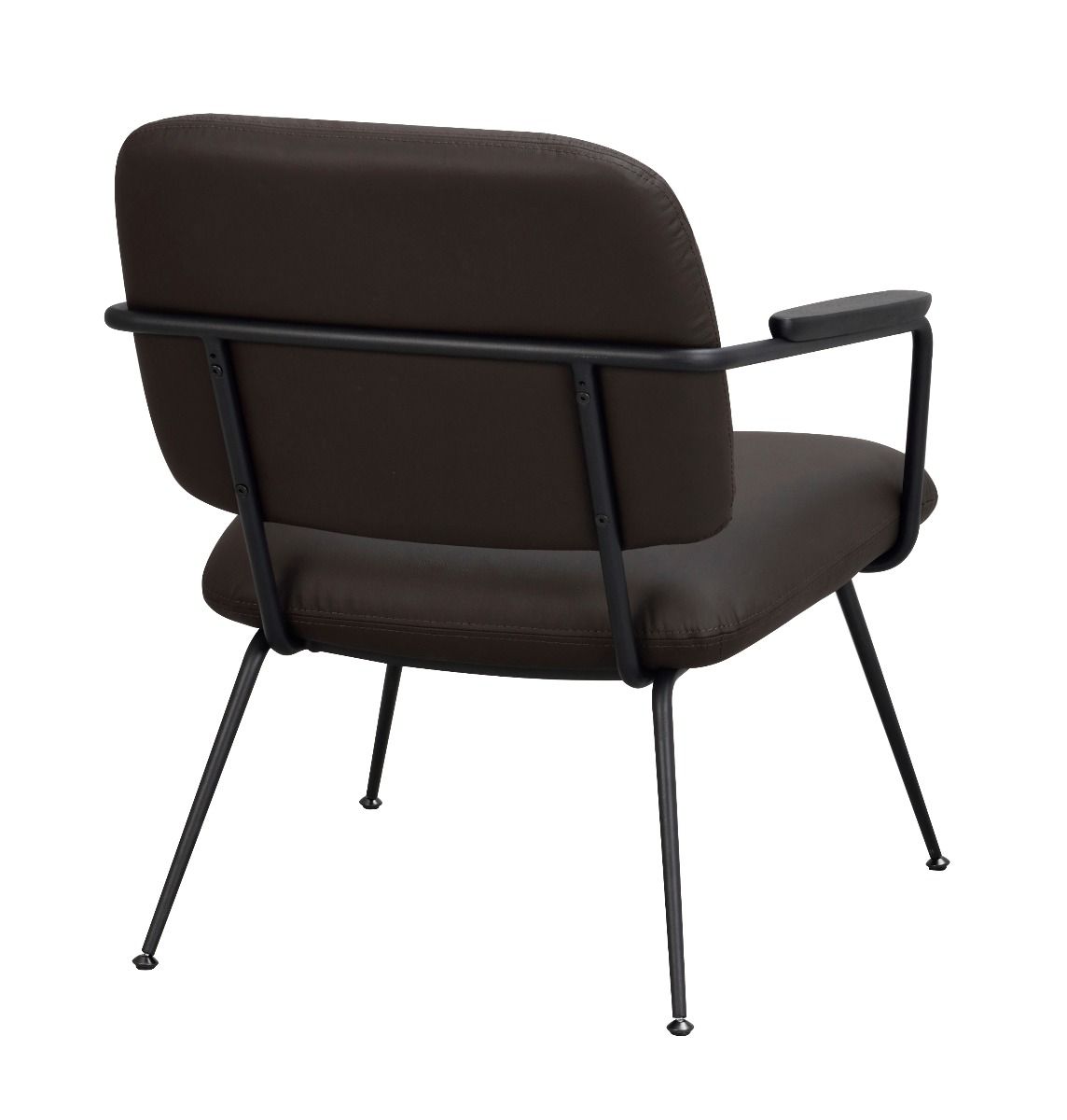 Rowico Prescott tuoli, ruskea nahka