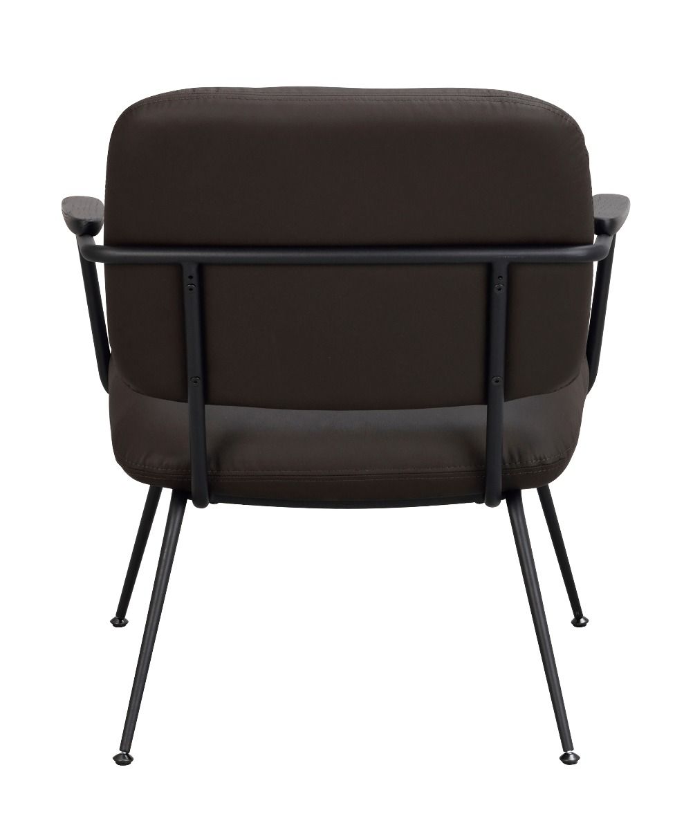 Rowico Prescott tuoli, ruskea nahka