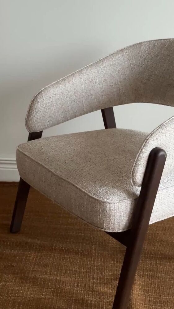 Rowico Barnaby lepotuoli, ruskea/beige