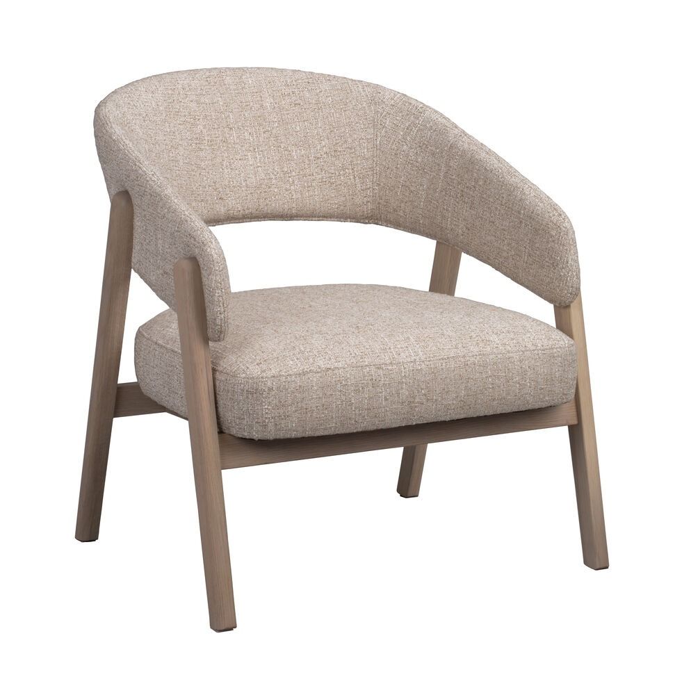 Rowico Barnaby lepotuoli, valkopesty tammi/beige