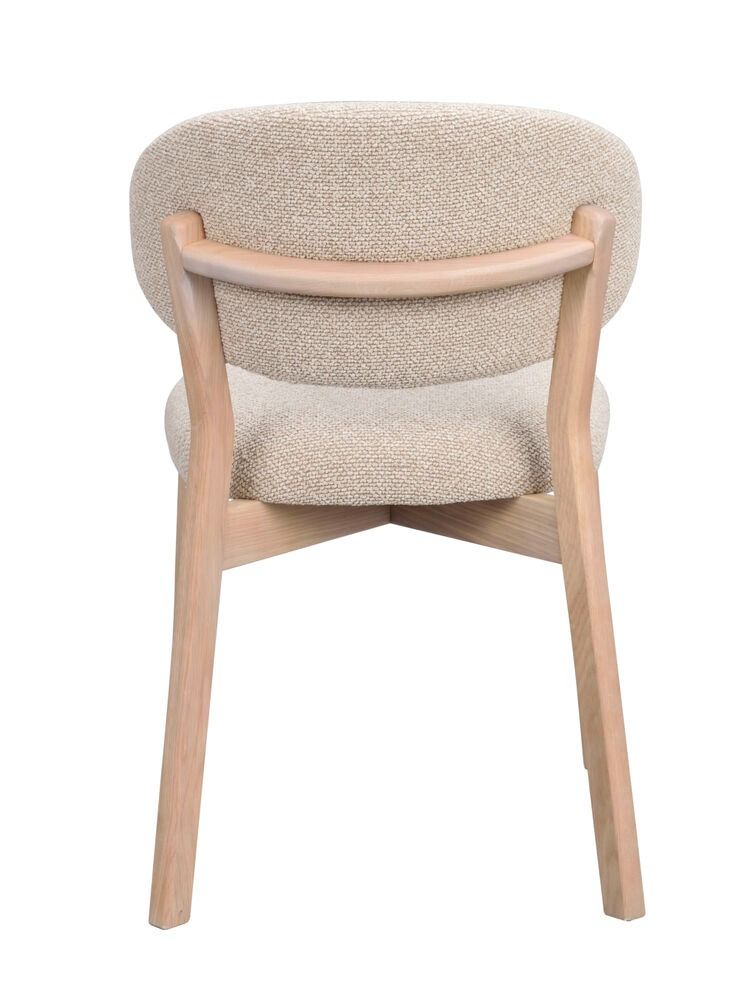 Rowico Patterson tuoli, valkovahattu tammi/beige