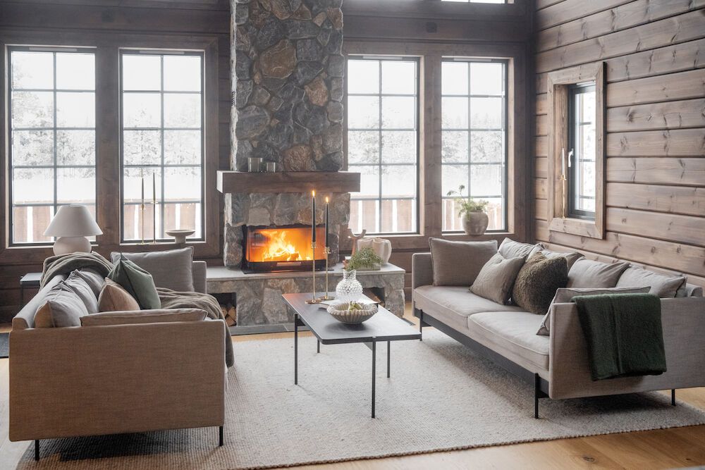 Rowico Shelton sohvapöytä 145x60cm, öljytty musta