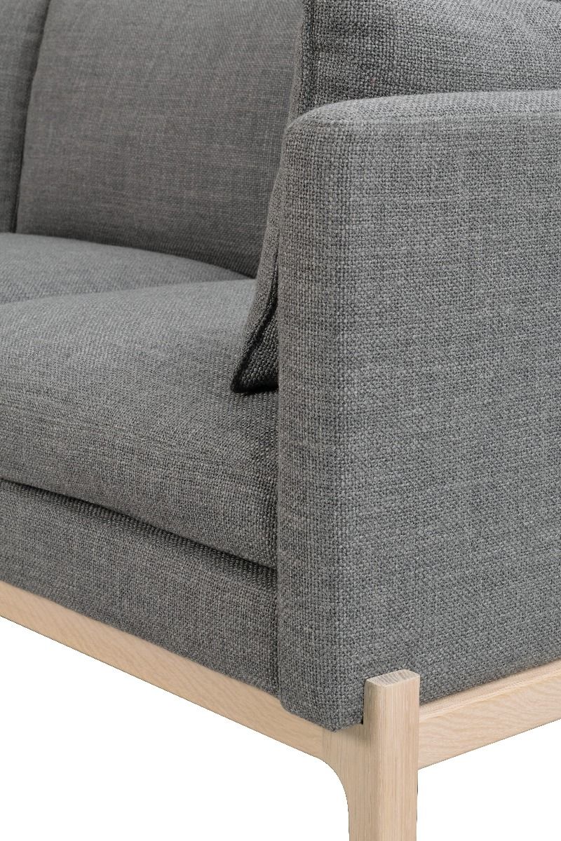 Rowico Ness 3-ist sohva, harmaa