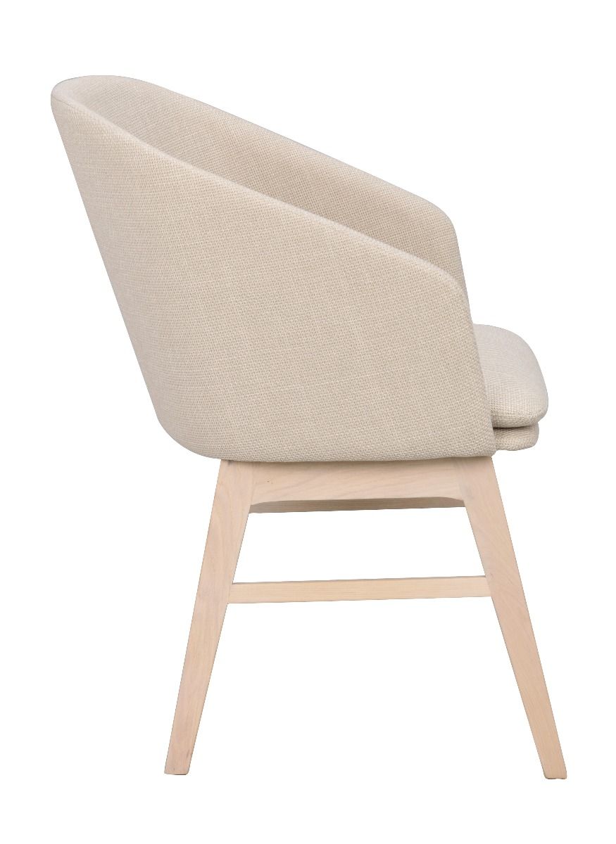 Rowico Windham nojatuoli, valkopesty/beige