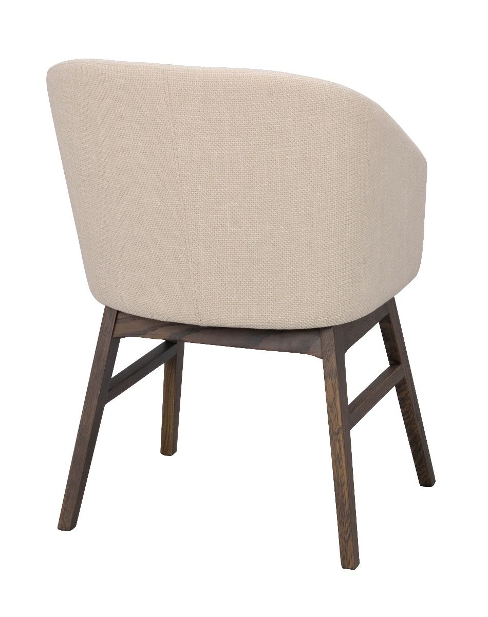 Rowico Windham nojatuoli, ruskea/beige